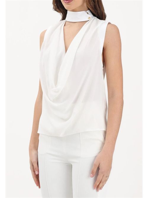 Top in georgette di viscosa ELISABETTA FRANCHI | CA13461E2/360